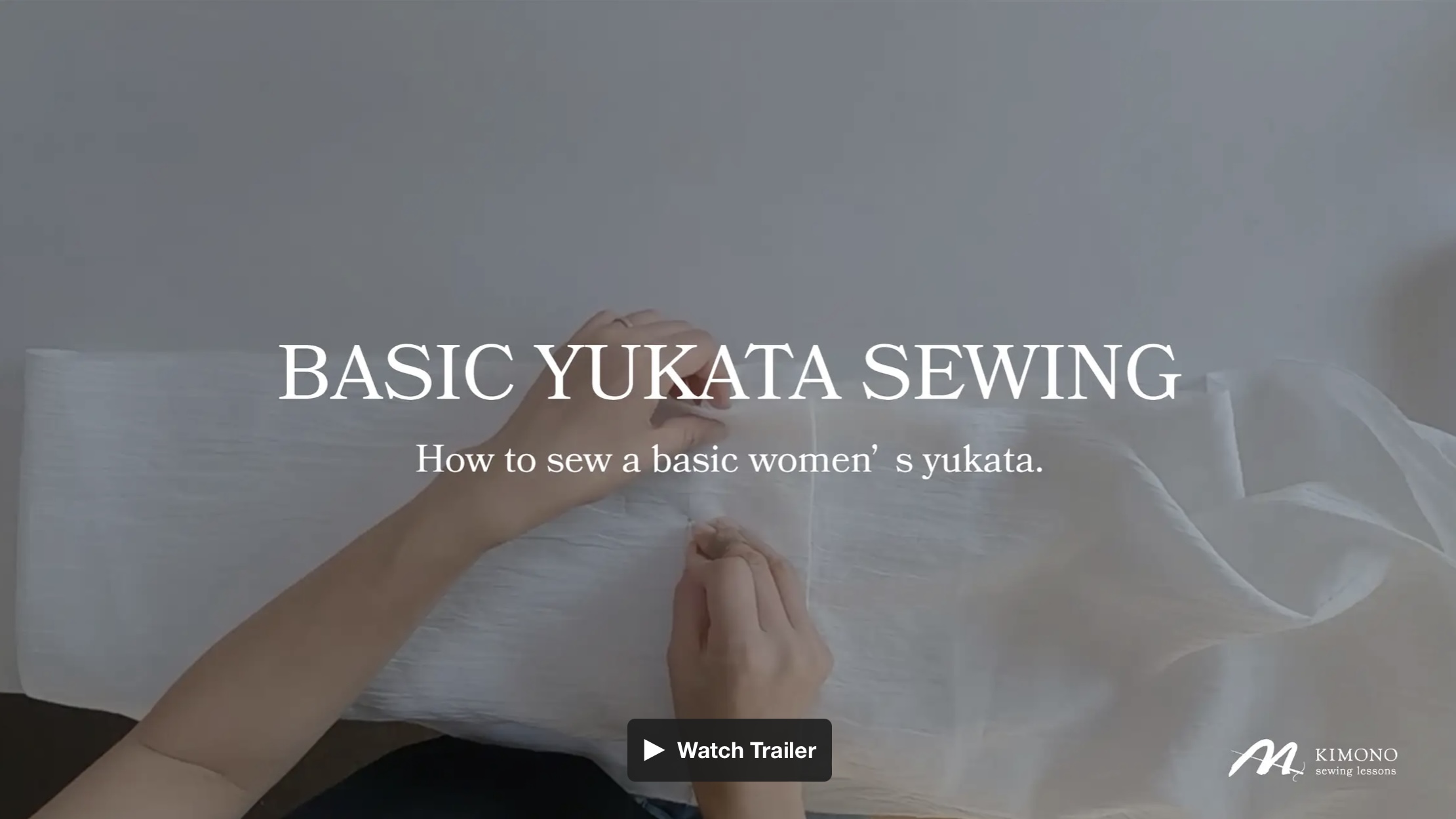 Kimono sewing 
Yukata sewing
Wasai