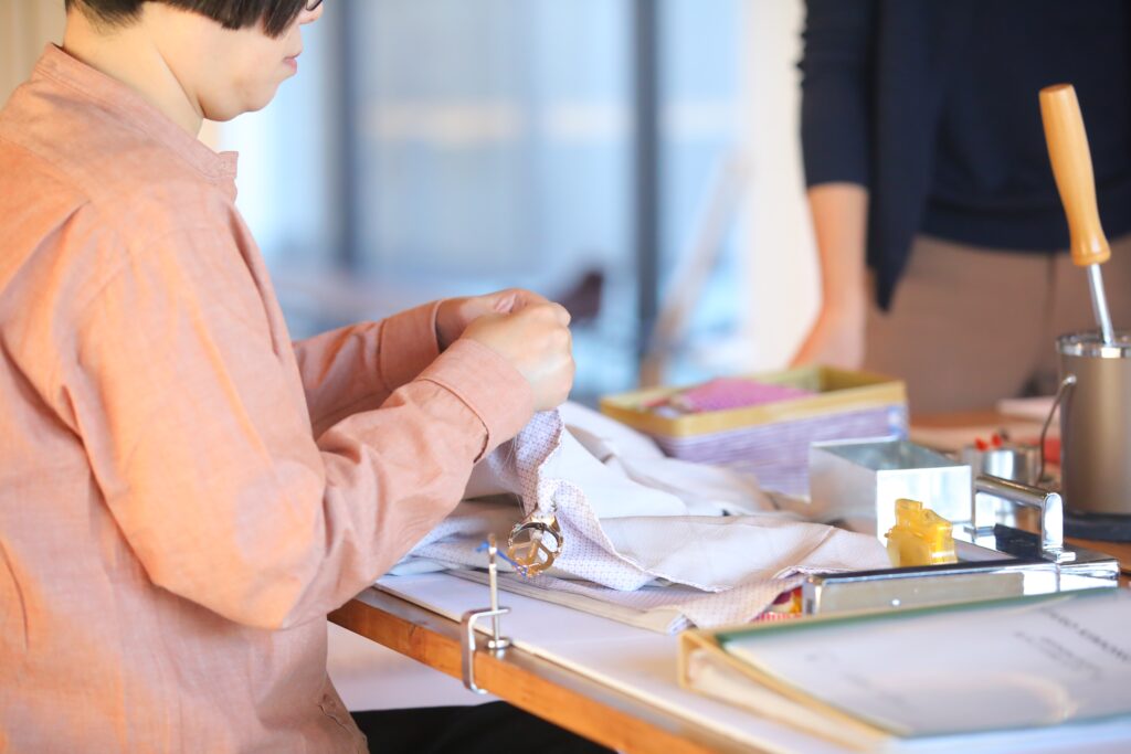 Kimono sewing lessons